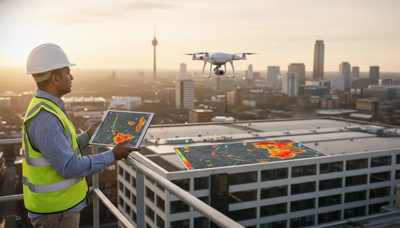 Drone Roof Inspection in Idaho Falls, ID